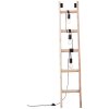 Brilliant LADDER Floor Lamp Ecru, black, 3-light sources