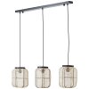 Brilliant TANNAH Pendant Light black, 3-light sources
