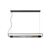 Lucide CALIXT Pendant Light black, 2-light sources