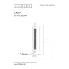 Lucide CALIXT Floor Lamp black, 2-light sources