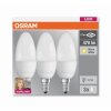 Osram LED E14 5,7 Watt 2700 Kelvin 470 Lumen Set of 3