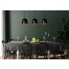 Lucide NOLAN Pendant Light black, 3-light sources