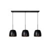 Lucide NOLAN Pendant Light black, 3-light sources