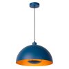 Lucide SIEMON Pendant Light blue, 1-light source