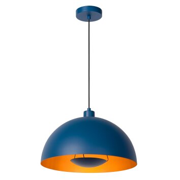 Lucide SIEMON Pendant Light blue, 1-light source