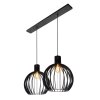 Lucide MIKAELA Pendant Light black, 2-light sources