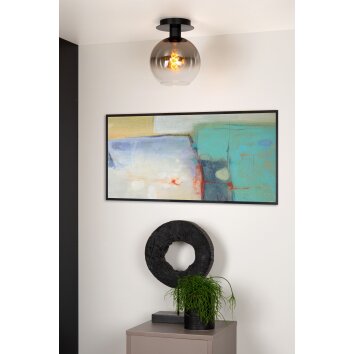 Lucide MARIUS Ceiling Light black, 1-light source