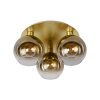 Lucide MARIUS Ceiling Light brass, 3-light sources