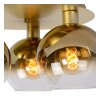 Lucide MARIUS Ceiling Light brass, 3-light sources