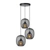 Lucide JERREL Pendant Light black, 3-light sources