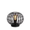Lucide MANUELA Table lamp black, 1-light source