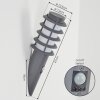 TUNES Outdoor Wall Light anthracite, 1-light source, Motion sensor