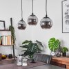 SERNF Pendant Light black, 3-light sources