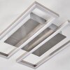 BUREN Ceiling Light LED matt nickel, 1-light source