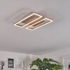 BUREN Ceiling Light LED matt nickel, 1-light source