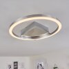 BUREN Ceiling Light LED matt nickel, 1-light source
