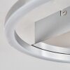 BUREN Ceiling Light LED matt nickel, 1-light source