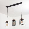 PASTEUR Pendant Light black, 3-light sources
