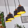 TATODERE Pendant Light brown, black, 4-light sources