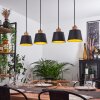 TATODERE Pendant Light brown, black, 4-light sources