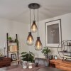 BROLLA Pendant Light black, 3-light sources