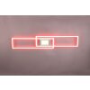 Trio-Leuchten GANADO Ceiling Light LED matt nickel, 2-light sources, Remote control, Colour changer