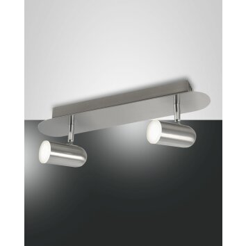 Fabas Luce SPOTTY Ceiling light LED matt nickel, 2-light sources