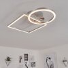 BUREN Ceiling Light LED matt nickel, 1-light source