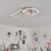 BUREN Ceiling Light LED matt nickel, 1-light source