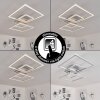 BUREN Ceiling Light LED matt nickel, 1-light source