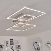 BUREN Ceiling Light LED matt nickel, 1-light source