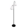 Floor Lamp By Rydens Duetto black, 2-light sources