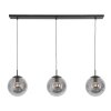 Steinhauer BOLLIQUE Pendant Light black, 3-light sources