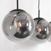 Steinhauer BOLLIQUE Pendant Light black, 3-light sources