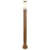 Globo BOSTON path light Dark wood, 1-light source