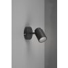 Trio-Leuchten ANGELO Wall Light black, 1-light source