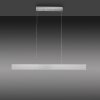 Leuchten-Direkt LOLASMART-NILA Pendant Light LED aluminium, 2-light sources, Remote control, Colour changer