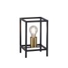 Leuchten-Direkt FABIO Table lamp brass, black, 1-light source