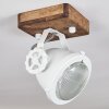 HERFORD Ceiling Light Dark wood, 1-light source