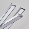 BERNESE Pendant Light LED matt nickel, 3-light sources