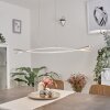 BERNESE Pendant Light LED matt nickel, 3-light sources