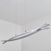 BERNESE Pendant Light LED matt nickel, 3-light sources