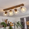ORNY Ceiling Light brown, white, 4-light sources