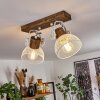 ORNY Ceiling Light brown, white, 2-light sources