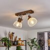 ORNY Ceiling Light brown, white, 2-light sources