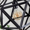 MELIDE Pendant Light black, 1-light source