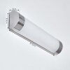 MORGES mirror light LED chrome, white, 1-light source