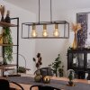 RHAZUNS Pendant Light brass, black, 3-light sources
