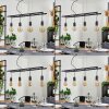 SUSILLON Pendant Light black, 4-light sources