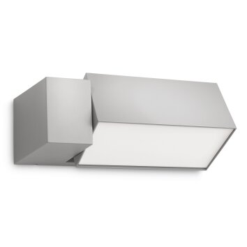 Philips MYGARDEN BORDER Outdoor Wall Light grey, 1-light source